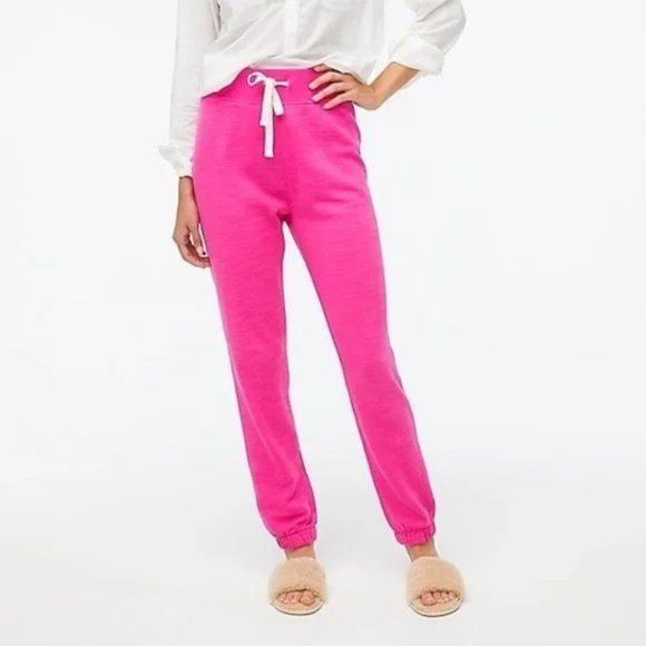 J Crew Factory Cotton Terry Jogger Pant 